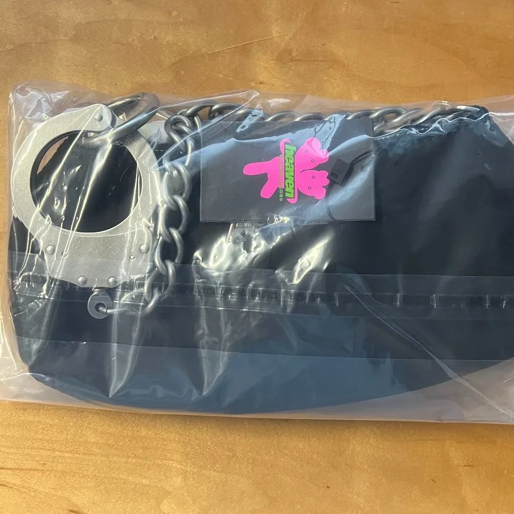 NWT! Marc Jacobs Heaven CUFFZ Mini Bag Black - Picture 11 of 13